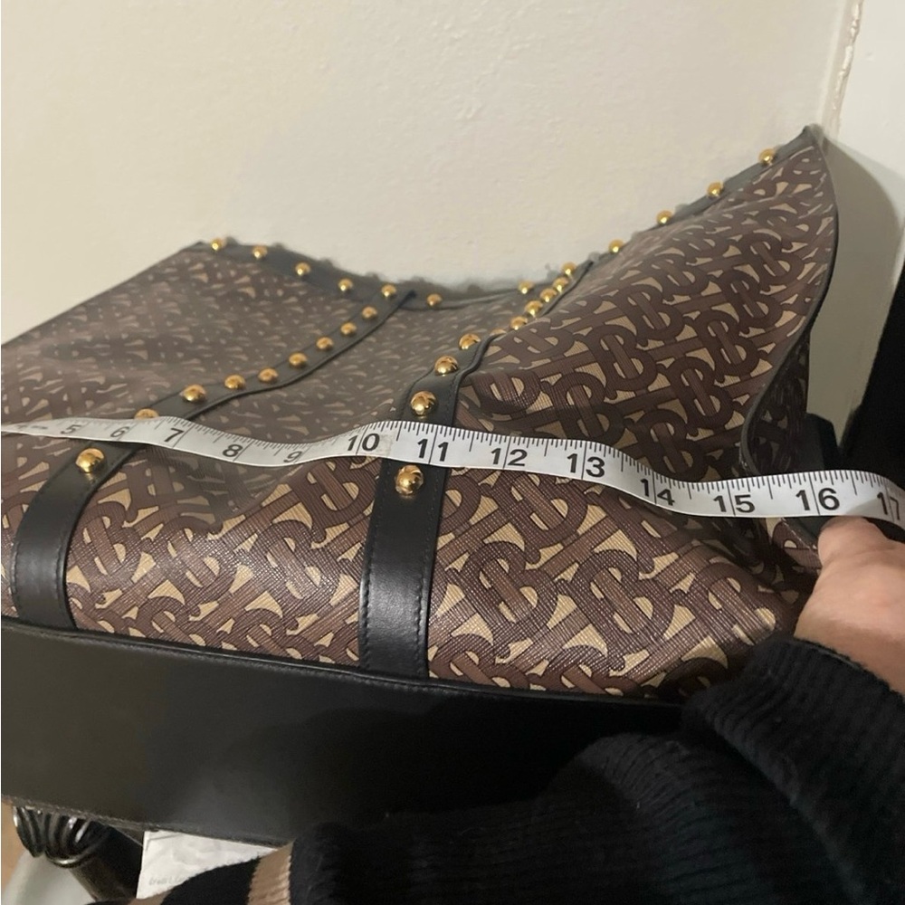 Burberry TB Monogram Tote, 100% AUTHENTIC - Picture 7 of 9